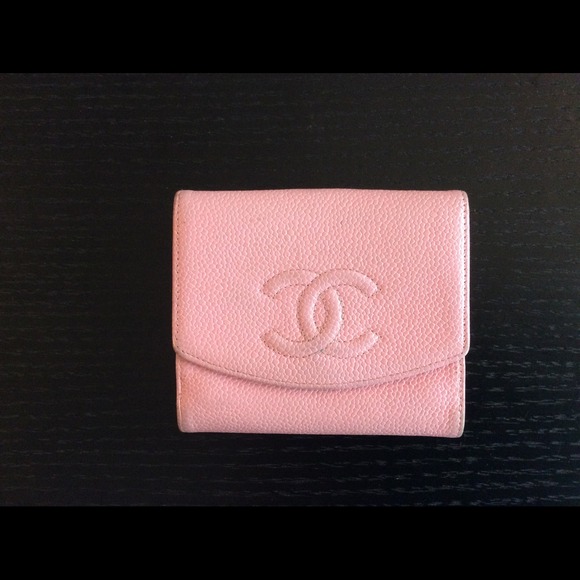 ❌SOLD❌Authentic CHANEL wallet in pink
