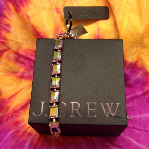 J. Crew Jewelry - J Crew Crystal Rainbow Bracelet FINAL PRICE