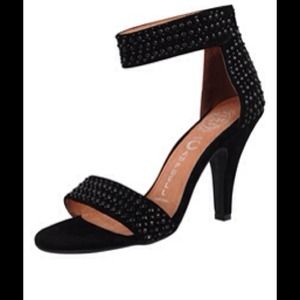 Jeffrey Campbell Hough Black Suede Jewel NIB!