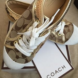 Coach Sequin Sneakers