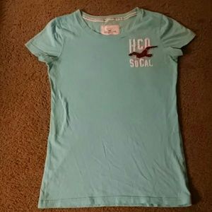 Girls Hollister graphic T-shirt