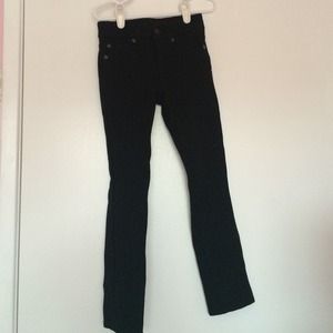 7 for all mankind black jeggings