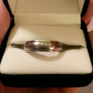 Silver Friendship Ring