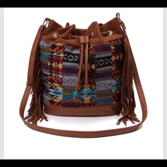 Tribal Print Hand Bag