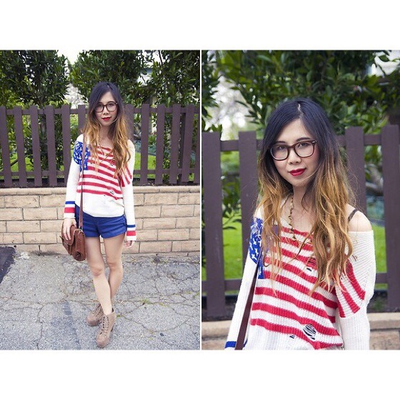 UNIF Flag Religion Sweater