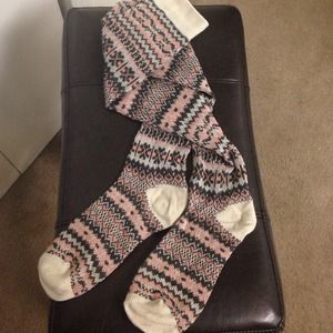 NWOT Free People Knee High Socks