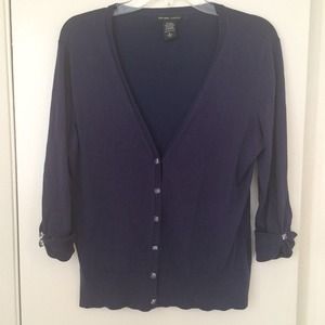 Navy blue cardigan