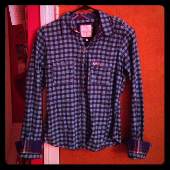 Gilly Hicks Flannel Button Up