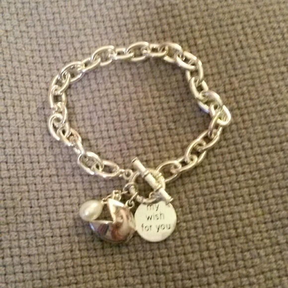 Silver Charm Bracelet