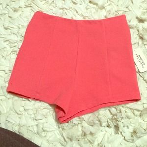 Forever21 Coral Shorts. Brand New w/tags