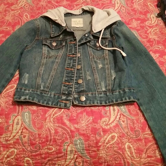 Small denim jacket worn once