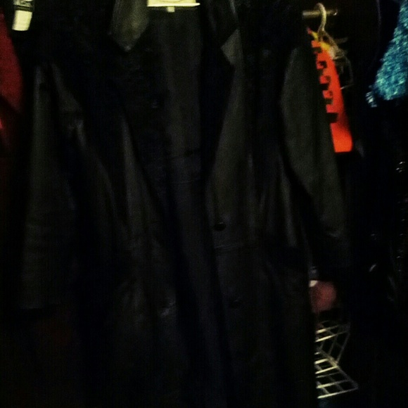 Dressy Leather Coat