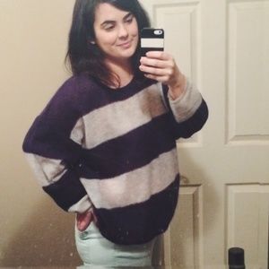 Free people over sized sweater.