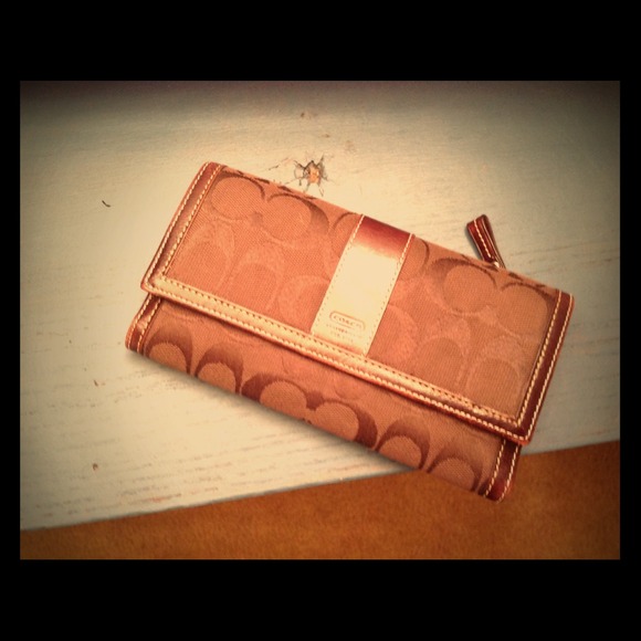 COACH Vintage Jacquard Wallet
