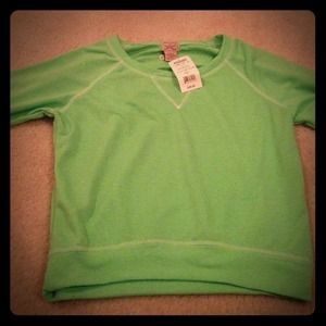 ***BUNDLED 👍👍Neon green sweatshirt. NWT