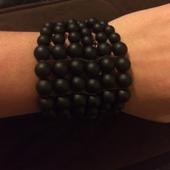 Black matte bracelet