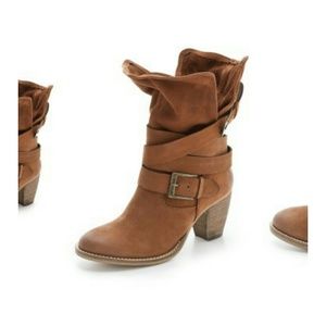 Brand New Steven Johnnyy Buckle Boots Size 6.5