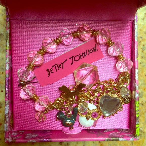 Betsey Johnson Charm Bracelet