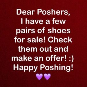 ~New Shoes For Sale~