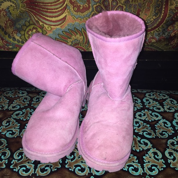Pink ugg boots