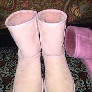 Light pink ugg boots