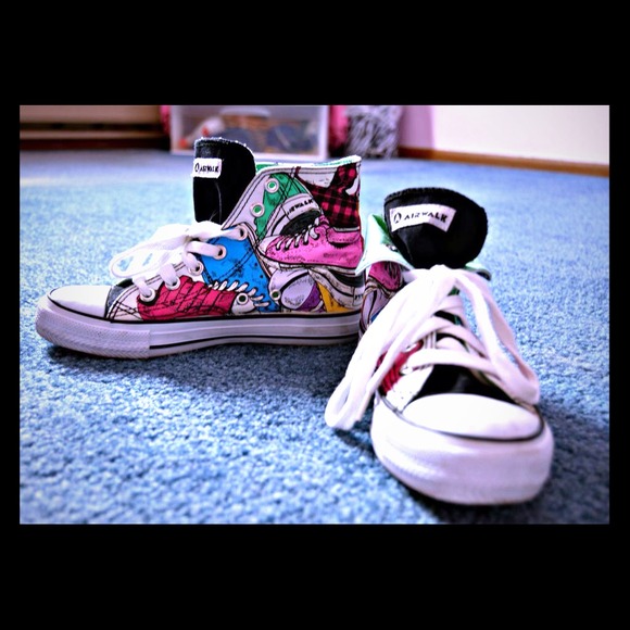 White Converse.