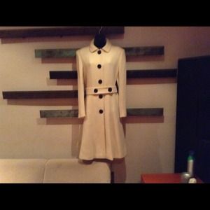 The Limited Cream Trench Coat