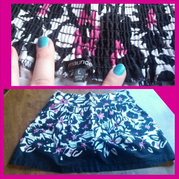 Floral skirt