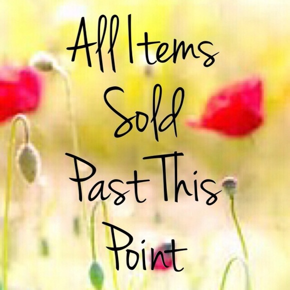 Sold Past This Point!