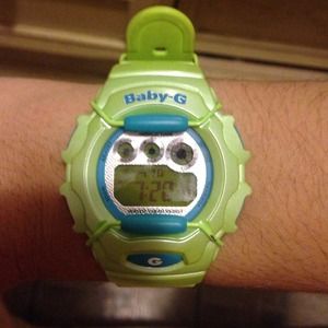 Lime Green Baby-G Shock