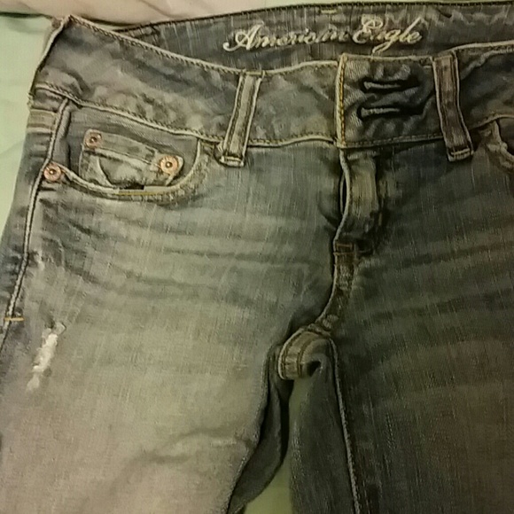 Worn American Eagle jeans