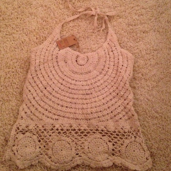 Crochet summer halter