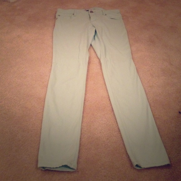 ***BUNDLED 👍👍Mint green jeans!