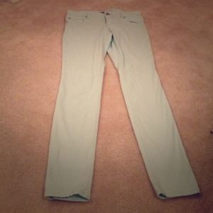 ***BUNDLED 👍👍Mint green jeans!