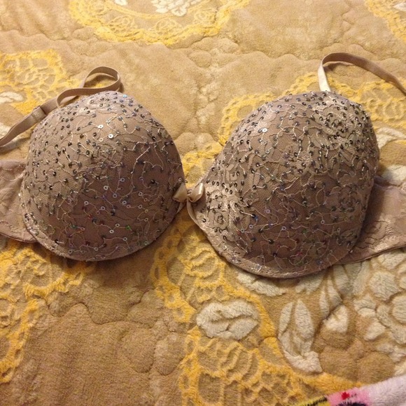 Sequin bra