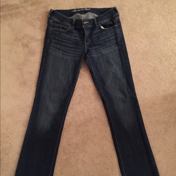 American Eagle slim boot dark jeans!