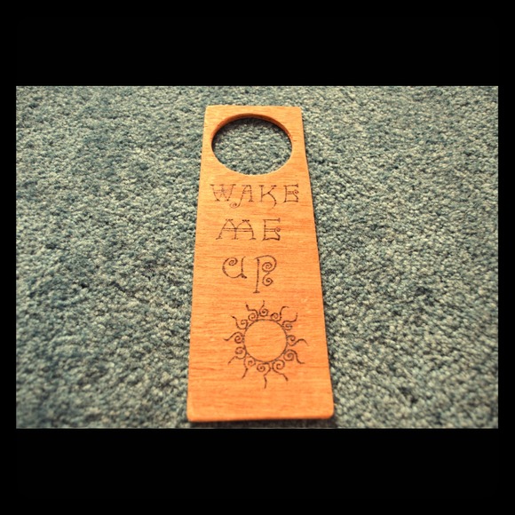Tumblr/ Hipster Door Hanger.