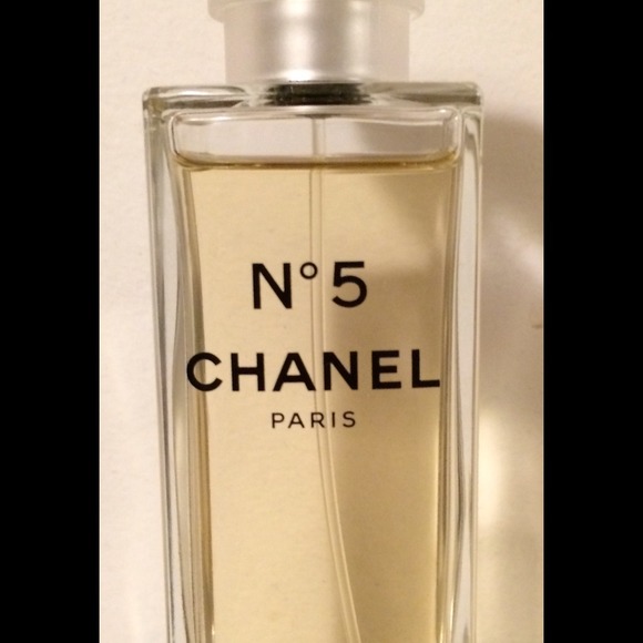 Chanel No5 perfume.  2.5 fl.oz.