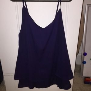 Francesca's Collections size Medium Blue top