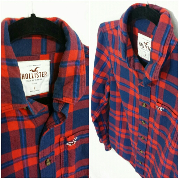 GIFTED TO @beeurar | Plaid Hollister Flannel Shirt - Picture 2 of 4