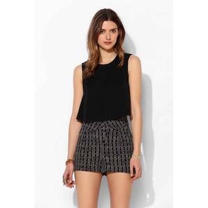 Ecote fold-over waistband soft short