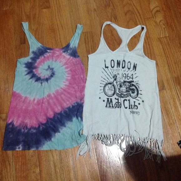 Two tank tops