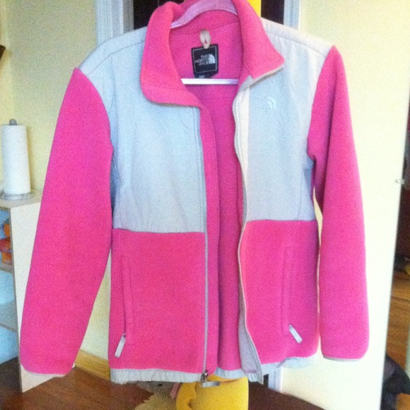 Pink North Face Denali fleece