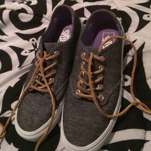 Grey vans