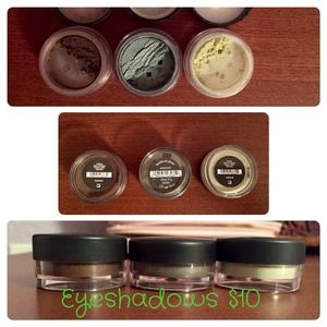 BareMinerals eyeshadows
