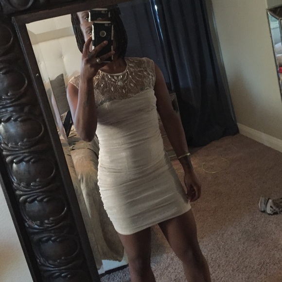 BEBE sheer top dress. - Picture 2 of 4