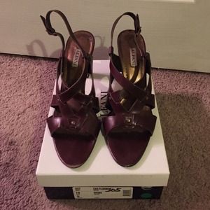 Alfani brown heels