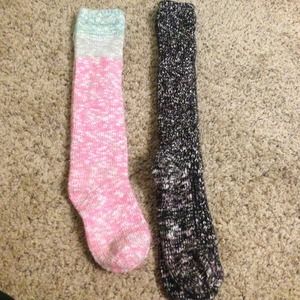 american eagle knee-high socks