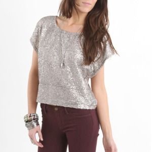 Kirra Sequin Top