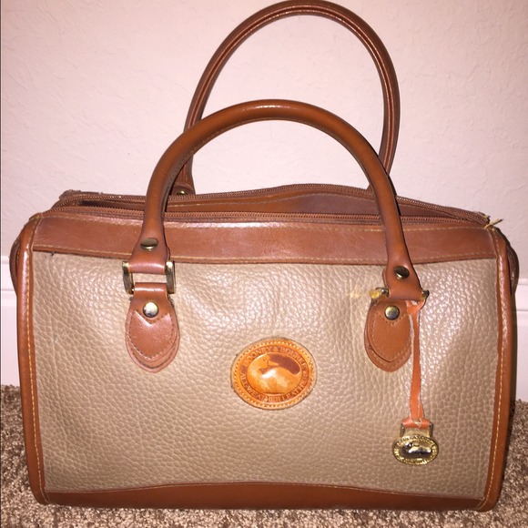 Vintage Dooney & Bourke Leather Handbag